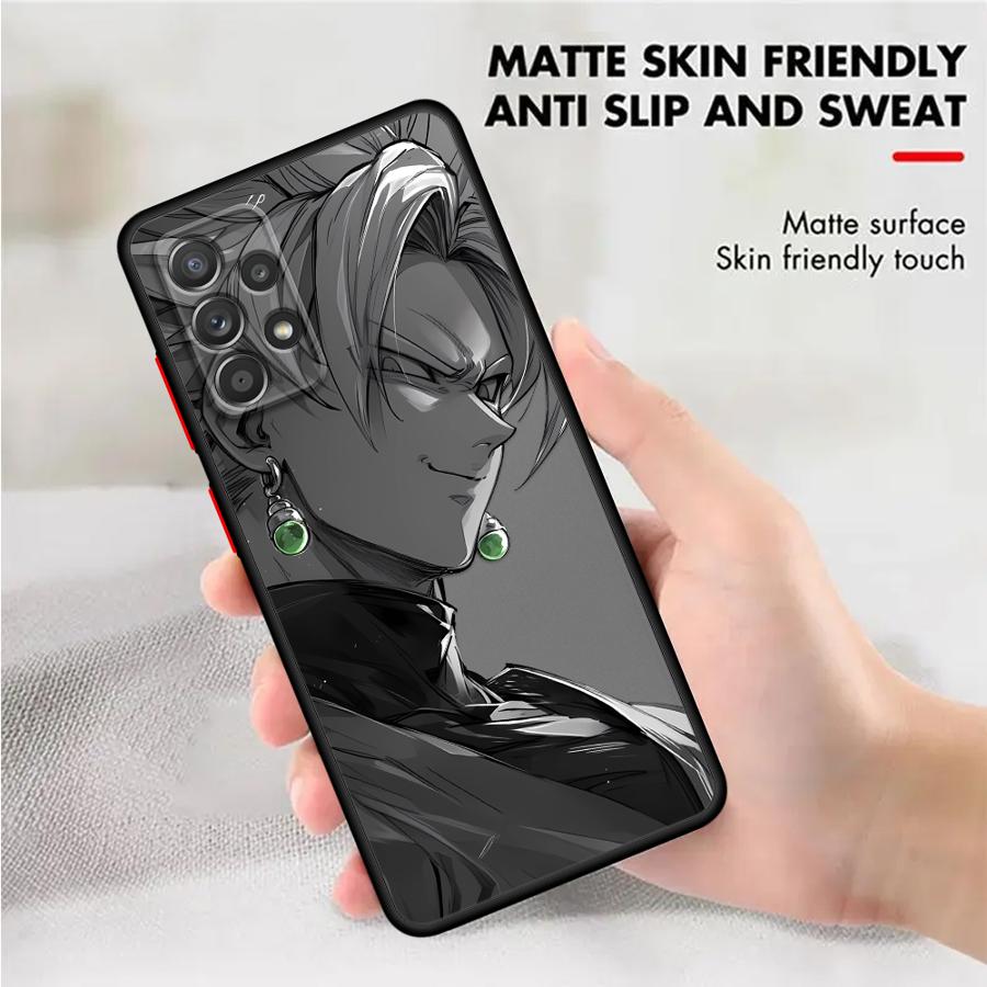 Dragon Ball Goku Vegeta Case for Samsung Galaxy A34 A36 A73 A33 A35 A54 A56 A55 A16 A15 A52S A72 A53 A14 A23 A17 A52 Phone Cover