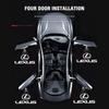 For Lexus ES RX NX LS UX LM LX GX LC RZ IS CT GS RC HS SC TX LBX IS300 RX350 Led HD Car Door Logo Welcome Light Projector Lamps