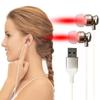 Portable 650nm Red Light Ear Comfort Device Rechargeable Adjustable Intensity for Personal Relaxation and Ear Care Home Use