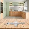 Brand New Camper Kitchen Cabinet Door Catches Catches Open Easily Tool Soft Push White ABS Housing Close Softly