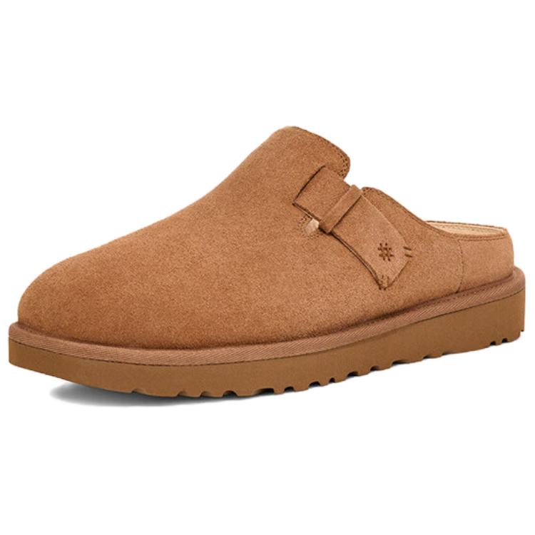 UGG Campout Comfortable Fashion Casual Anti-Slip Open-Toe Slippers Unisex Slippers Brown 1170810-CHE