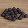 Purple Sandalwood & Ebony Fuzhou Lacquer Core Beads: Polished, Unpainted, Unwaxed, Semi-finished Bracelet