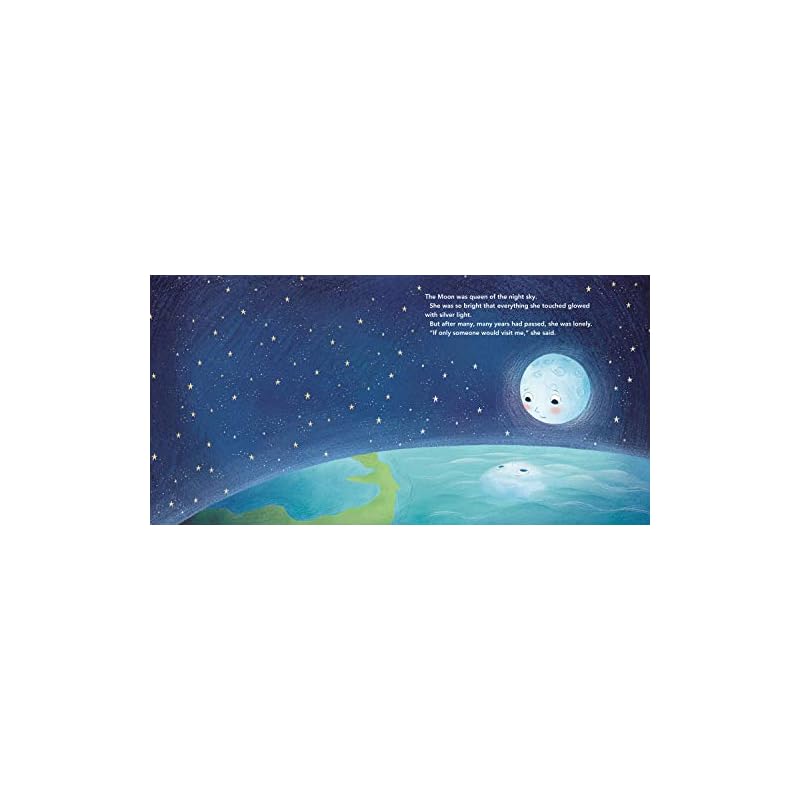 Moon' First Friends: A Heartwarming Story About the Moon Landing (A Social Emotional Friendship Book for Kids About Science and Space)