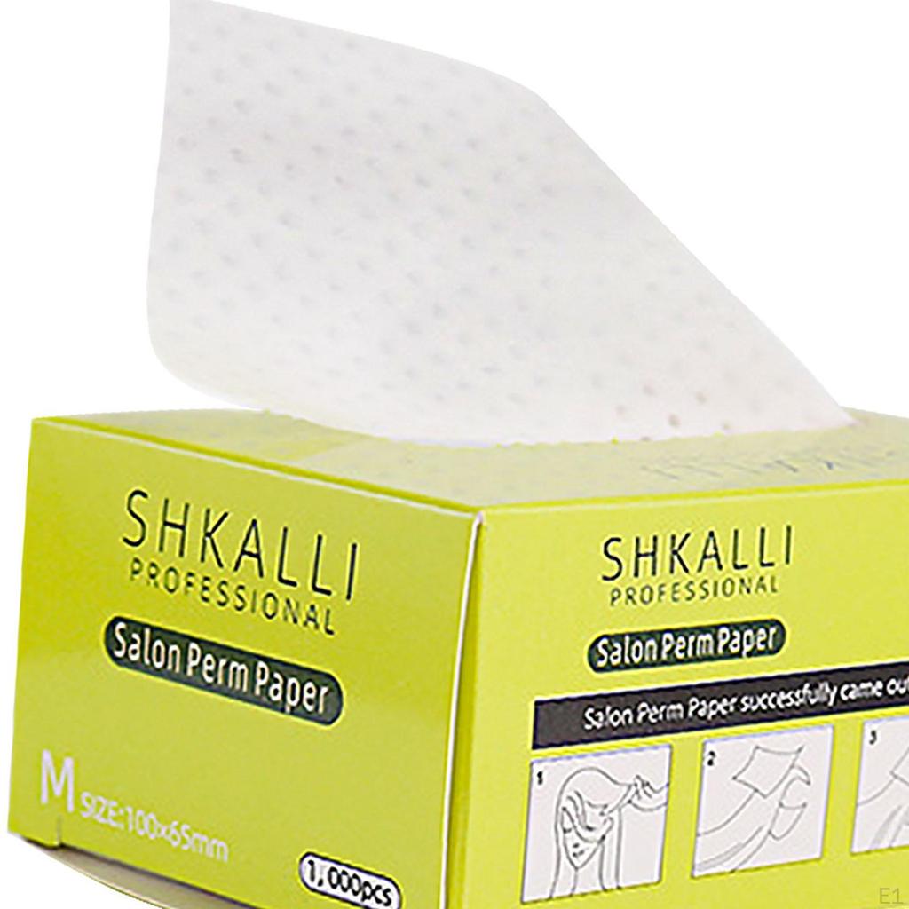 1000 Pieces Hair Perm Papers Breathable Wraps Personal Grooming Tools Easy To Use Salon Paper
