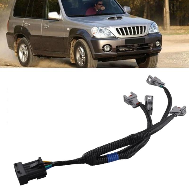 High Performances Fuel Injector Wiring Harness Connector Cable For Vehicle Suitable Vehicles Optimized Electrical Connec