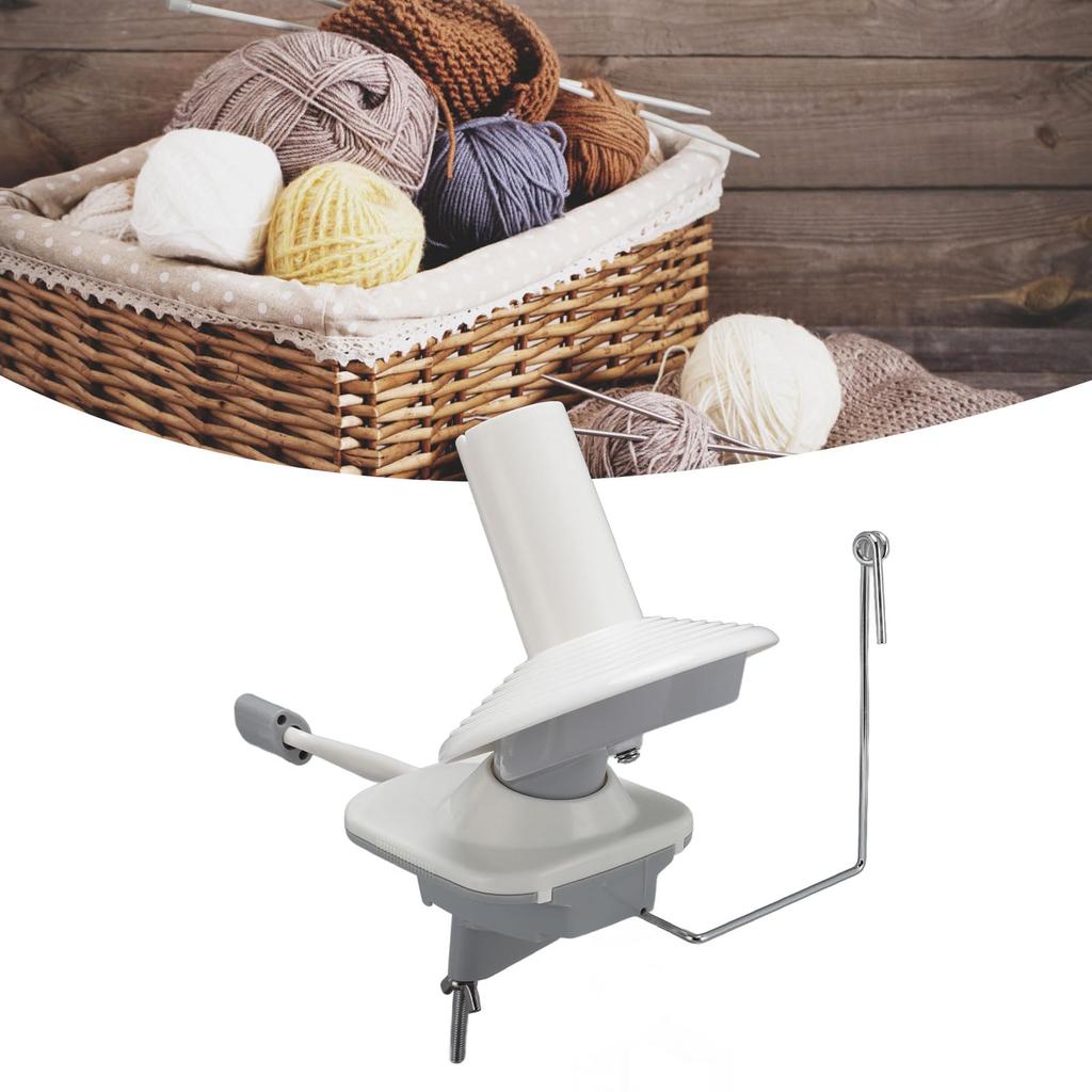 Nawijarka do kłębków Maszyna dziewiarska Krosno Nawijarka do kłębków przędzy Nawijarka ręczna Nawijarka do kłębków Włóczka Hobby Łatwa w użyciu Zestaw do robienia na drutach Artykuły rzemieślnicze