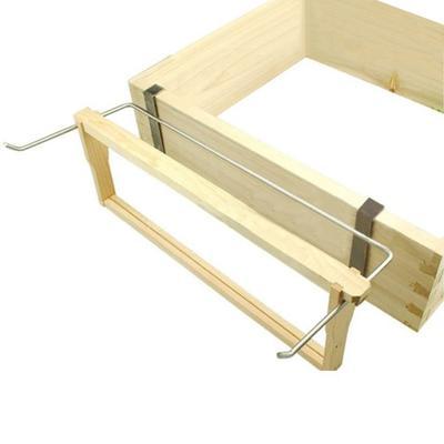 Suporte de quadro de apicultura de aço inoxidável para apicultor montagem lateral para colmeia de abelha