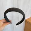 New Fashion Solid Color Wide Hairbands for Women Girls Vintage Simple Soft Elastic Hairband Headwear Hair Accessories