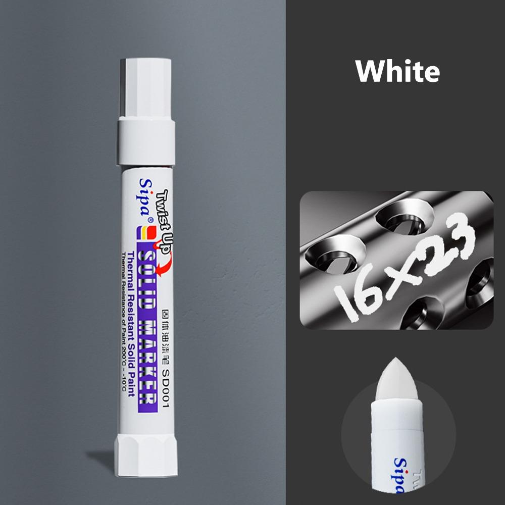 High Temperature Resistant Paint Pen Solid Art Painting Pen Wood Plastic Glass Stone Painting