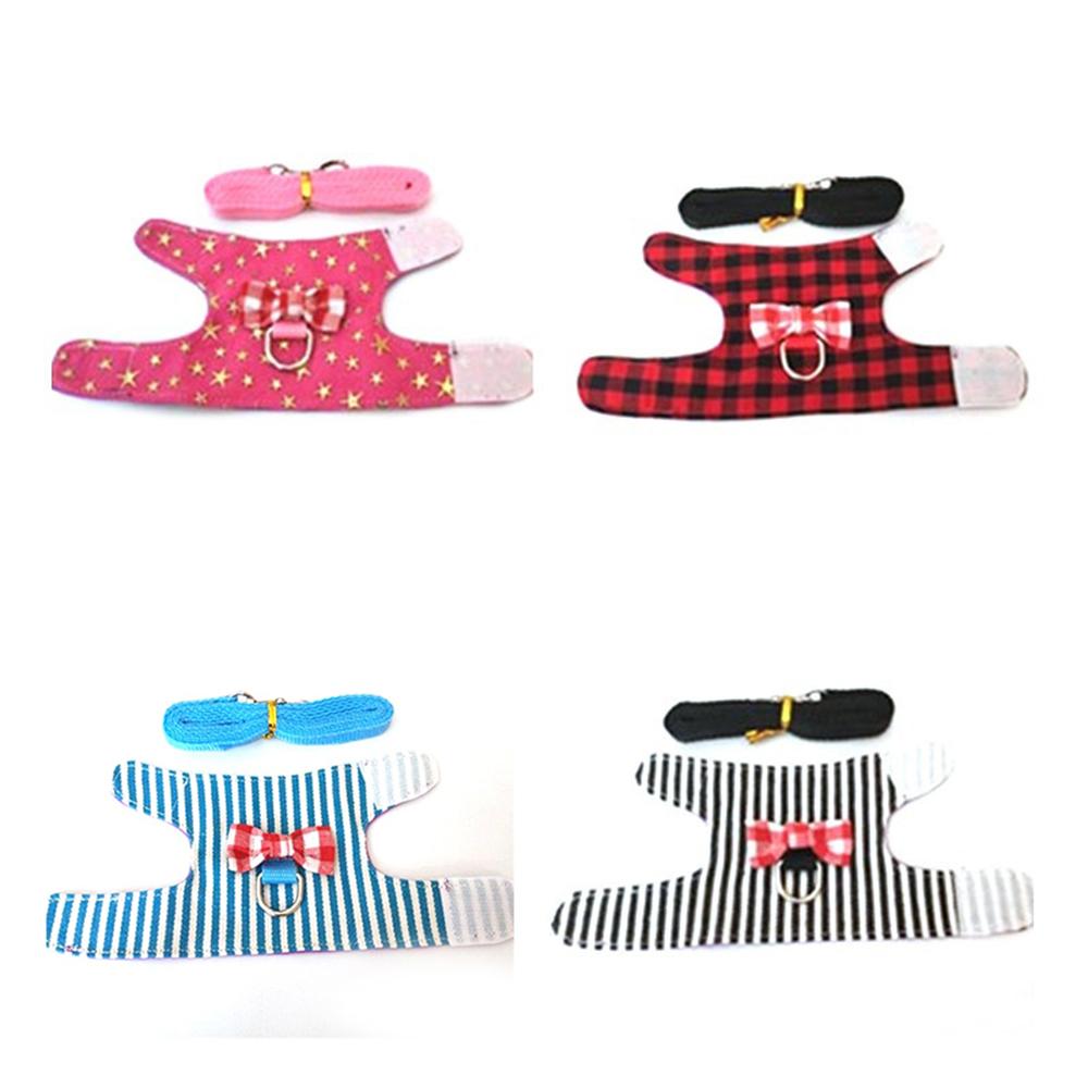 Safety Cute Squirrel Adjustable Ferret Leash Leads Hamster Vest Chest Strap Harness