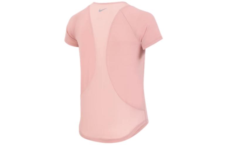 Nike Raglan Sleeve T Shirt Women's Rusty Pink Color CZ7671-685