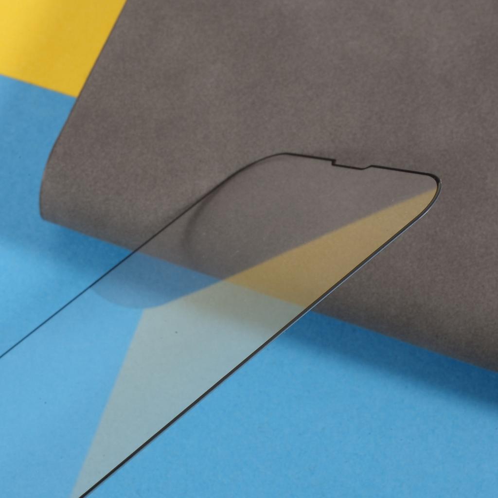 For iPhone 14 6.1 inch (Full Glue) 9D Full Covering Silk Print Tempered Glass Anti-wear Anti-abrasion Protective Film