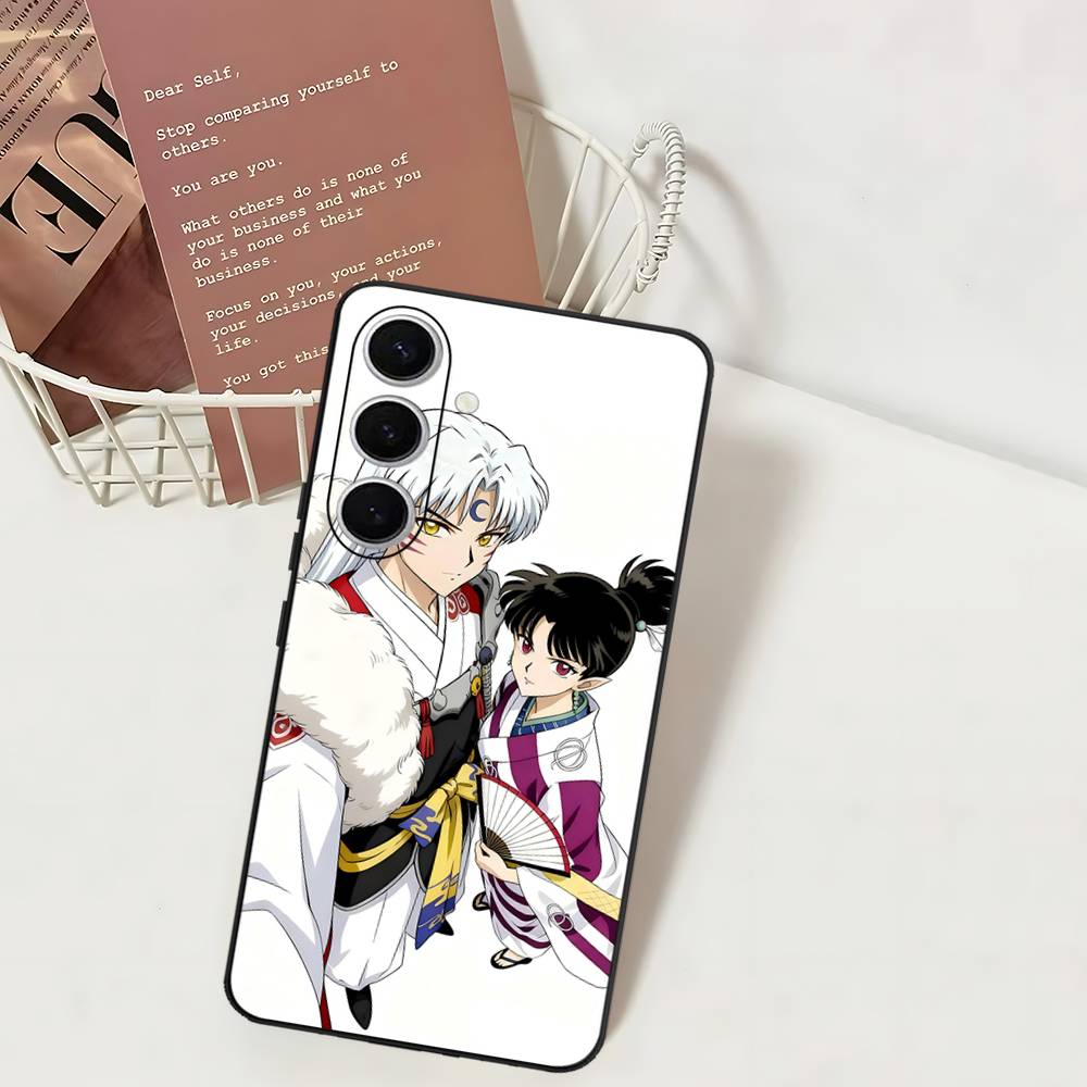 Anime I-Inuyasha Phone Case For Samsung S 24 Fe 25 Ultra Plus 20 Lite 21 30 22 23 24 22 Ultra 5G Fundas