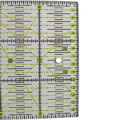 1 conjunto, régua de patchwork de costura Meoliny, ferramenta de costura acrílica para artesanato, suprimentos profissionais de alfaiate