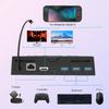 For Switch 2 Host Cooling Fan Base Portable Charging Stand Charging Station 4k/60HZ HUB Expansion Stand for Nintendo Switch 2