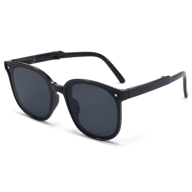 The Second Generation Folding Children S Polarized Sunglasses, The Same Sunglasses, Women S Portable Sunshades grey lens