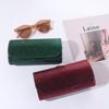 Rhinestone Sun Visor Glasses Case Bling Sunglasses Storage Box Car Eyeglasses Holder  Driving