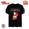 Men'S Funny Christmas T Shirt - Santa Claus & Wine Bottle Graphic Inspired Shirt