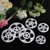 6Pcs Xmas Fondant Cake Cookie Sugarcraft Decorating Plunger Cutters Mould Set
