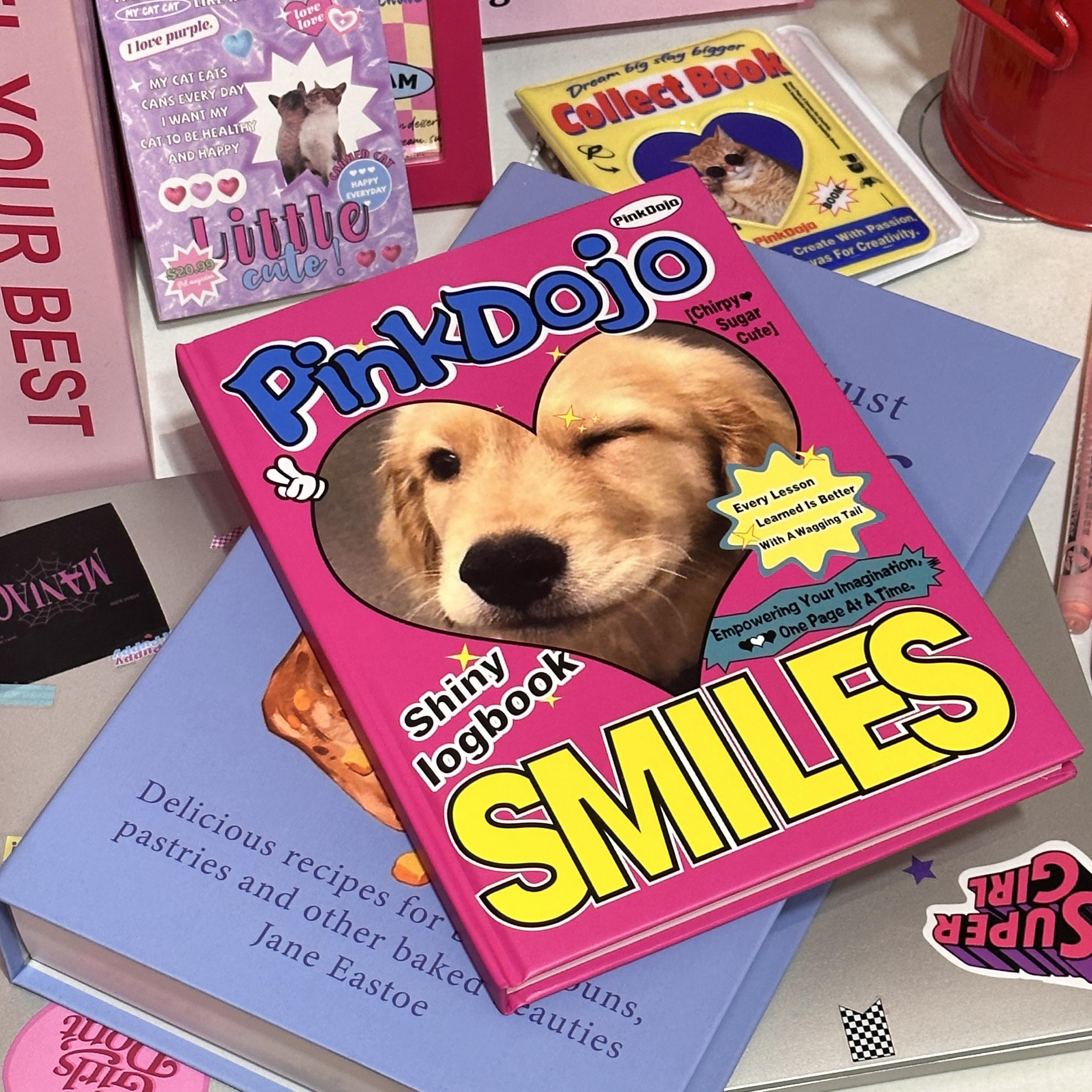 PinkDojo Americana Hardcover A5 Notebook - Vintage Retro Journal with 50 Premium Sheets, Thick Paper Writing Diary Gift