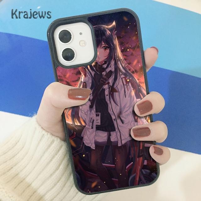 Krajews Amiya Ansel Arknights Soft Phone Case Cover For iPhone 14 5 SE 6s 7 8 plus X XR XS 11 12 13 pro max Samsung S21 S22ultra