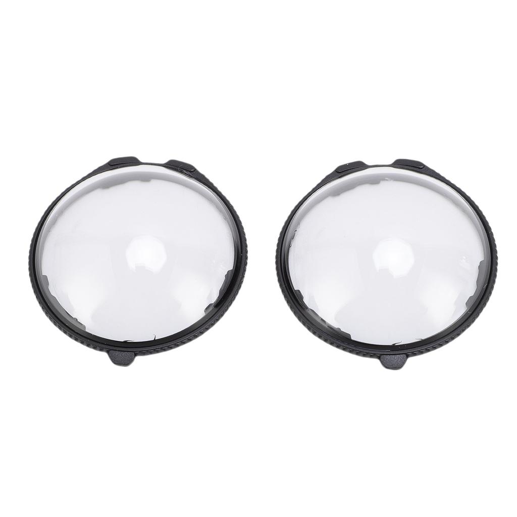 2 Pcs Lens Guard Suitable for Insta360 X5 Action Camera 9H Hardness High Transparency Panoramic Lens Protector