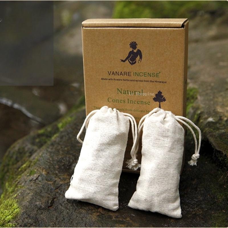 Tapered Incense Sandalwood Himalaya Natural Ingredients Backflow Incense Household Indoor Air Purification and Soothing Spirit