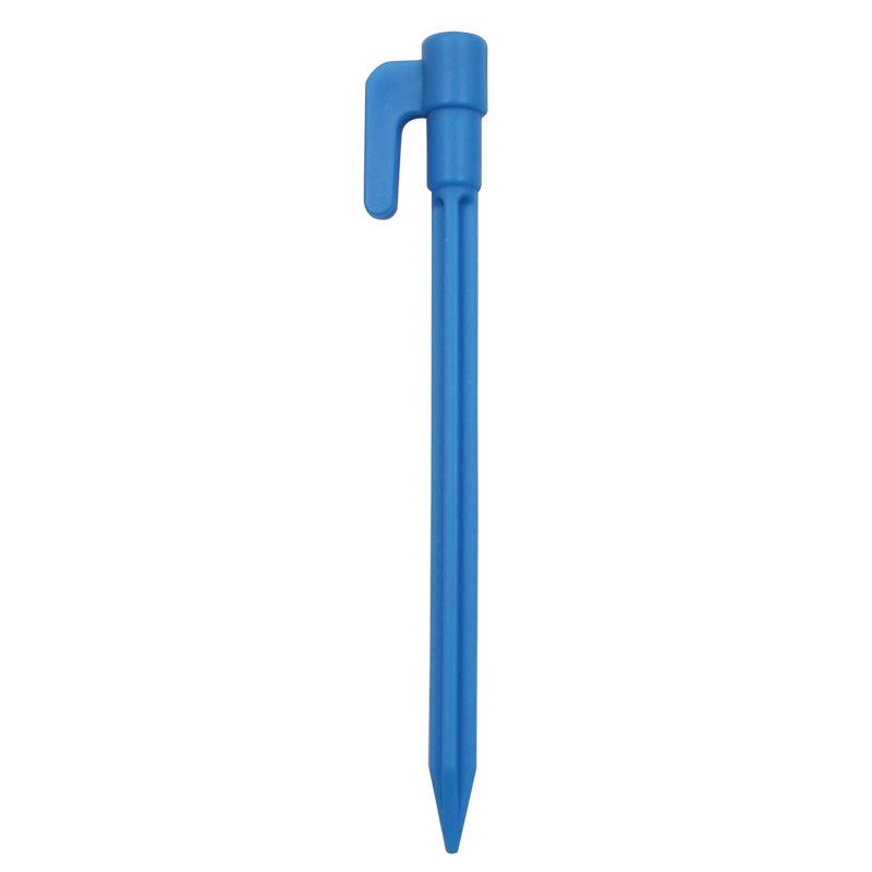 Outdoor Tent & Ground Stakes: Durable Plastic Anchors for Camping, Greenhouse, Beach Mats, Shade Nets, Lawn Cloths, and Windproof Securing.