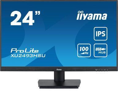 Ecran PC - IIYAMA - 23.8" - Full HD - 100Hz - Dalle IPS - 1ms - Prolite XU2493HSU-B7