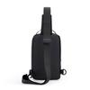 Men's Chest Bag Multifunctional Lightweight Large Capacity Commuting Nylon Outdoor Crossbody Bag