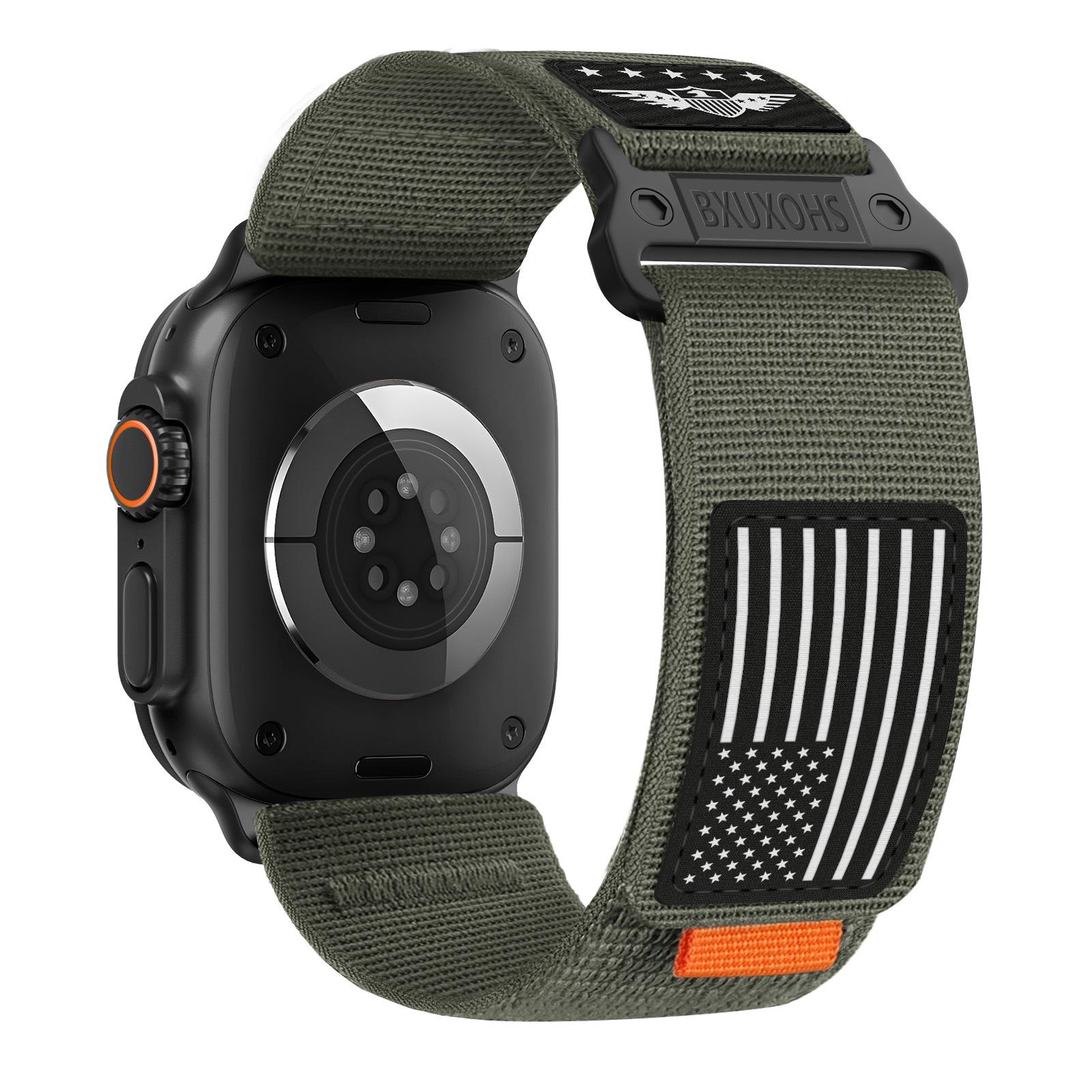 

Universal Apple Watch Strap - National Flag Edition with Smooth Finish 42mm XL