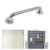 1 Set Shower Handrail Space Saving Strong Load-bearing Anti Slip Rustproof Good Grip Towel Rack Stainless Steel Handicap Elderly Senior