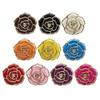Foldable Rose Flower Handbag Hanger: Metal & Plastic Hook for Table Edge and Christmas Stocking.