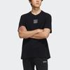 Adidas Neo Round Neck Sports Casual Printed T-Shirt Men Tops Black GP4891