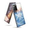 Snowflake Winter White Snow Christmas Phone Case for Samsung A55 A35 A25 A15 A07 A05S A16 A17 A26 A36 A37 A56 A57 Galaxy Note 20