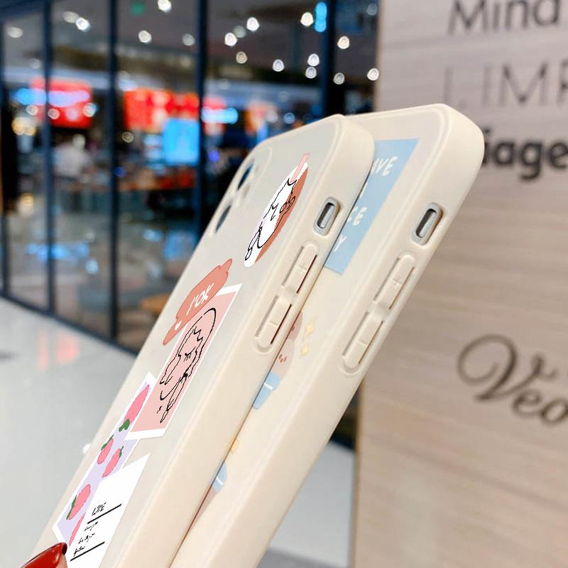 Handyhülle für iPhone 11 13 XR 15 14 Pro Max iPhone 12 16 7 8 Plus XS Max Samsung A15 A55 A05 Redmi 12 13C 13 9 OPPO A16 A18 Vivo Y17S Y12 Huawei P40