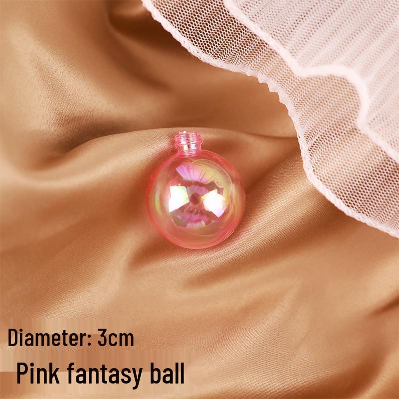 

Vibrant Multicolor Transparent Christmas Ball Ornament for Festive Cake Decoration