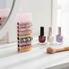 Nail Foil Storage Box 10 Grids Macaron Color Transfer Paper Holder Dustproof Organizer for Nail Art Foil Stickers Storage
