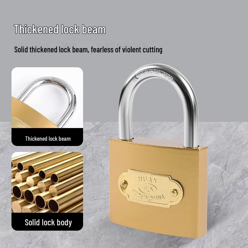 Lucchetto Universale Multi-Porta: Chiave Singola per Serrature in Rame Multiple