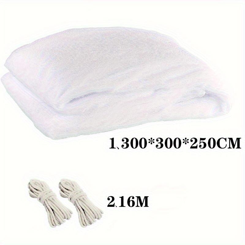 

Large Camping Mosquito Net - Easy Setup, Portable & Breathable, Drawstring Closure, Sturdy for Outdoor Patio, Backyard, Picnic белый