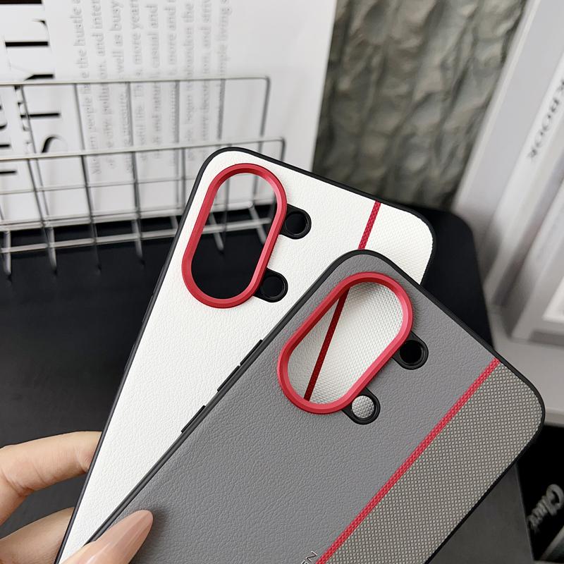 For Xiaomi Redmi Turbo 5 5 Max Case Fashion PU Plain Leather Colored Splicing Ultra-thin Protective Cover for Redmi Turbo5