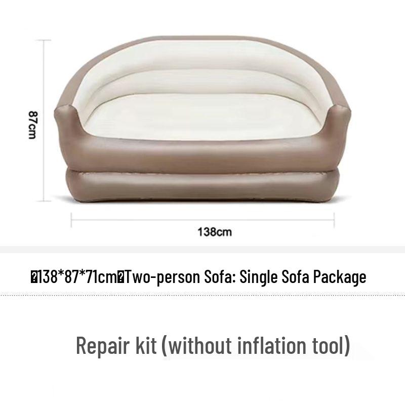 Thickened Inflatable Sofa Chair for Home & Outdoor Leisure