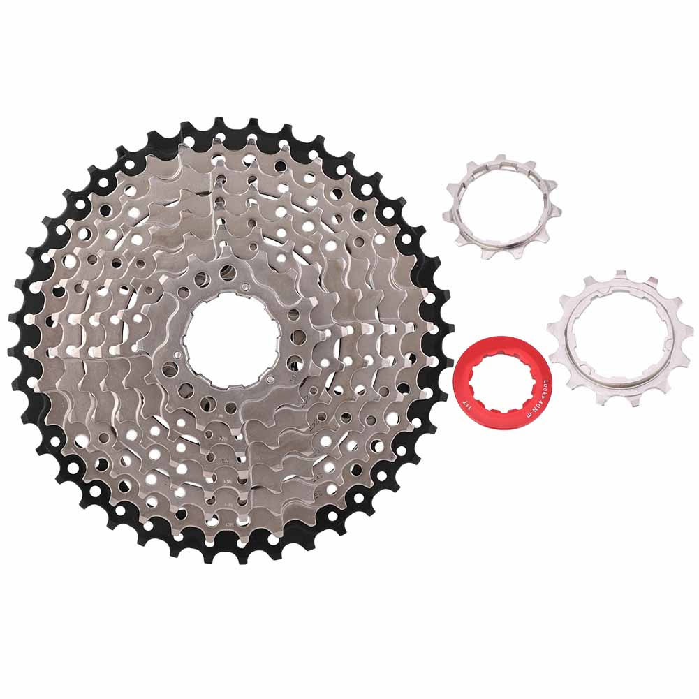 Road Bike Freewheel Cassette Sprocket 9 Speed 11 40T Bicycle Replacement Accessory