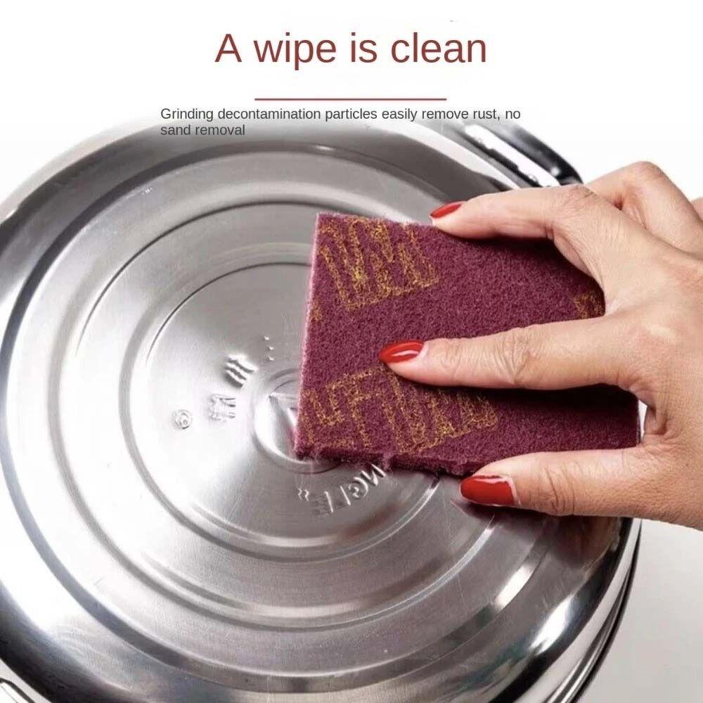 Rust Removal Emery Scouring Pad Polishing Grinding Emery Scrubber Thickened Multi-function Emery Cleaning Cloth Home