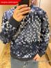 Unisex LV Schachbrett Jacquard Strickpullover