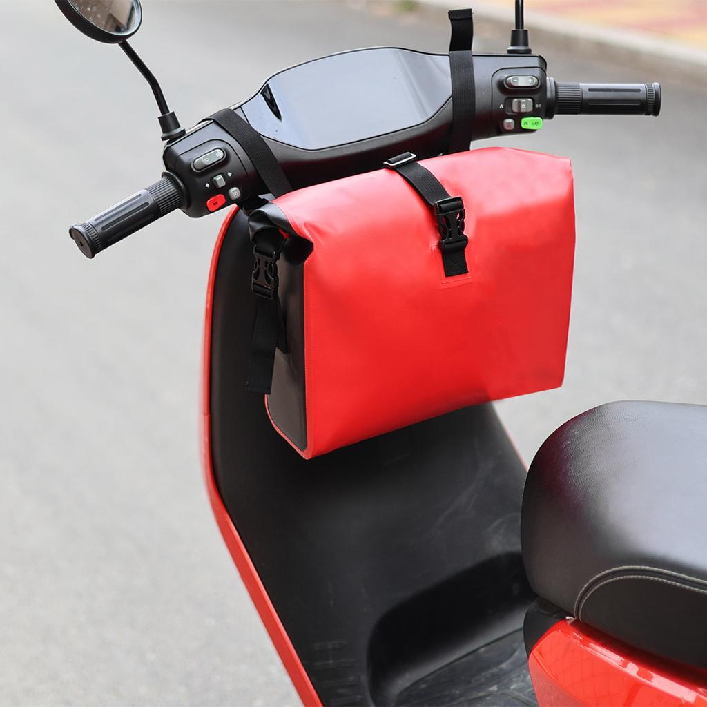 9L Large Capacity Scooter Front Bag Waterproofs Handlebars Bag Bicycles Front Tube Bag for Electric Scooter/Bicycles