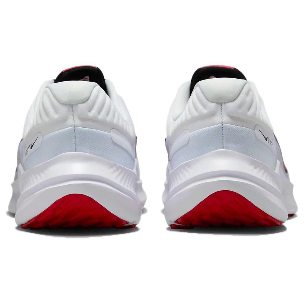 Nike Quest 5 White Fire Red Men Sneakers Light-Smoke-Grey Black DD0204-104