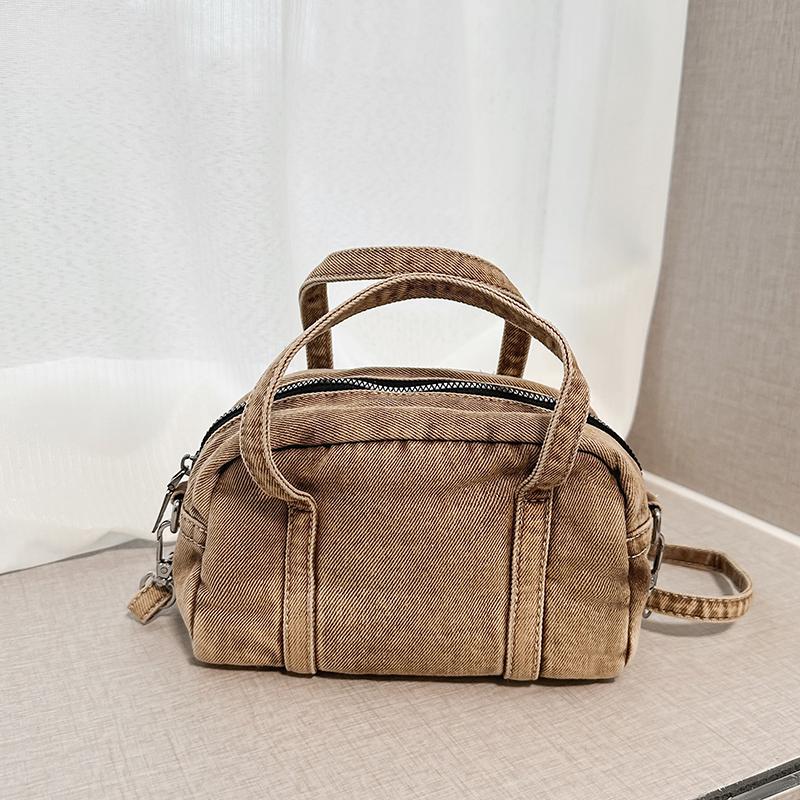 Handbag Women's Denim Vintage Shoulder Small Square Bag