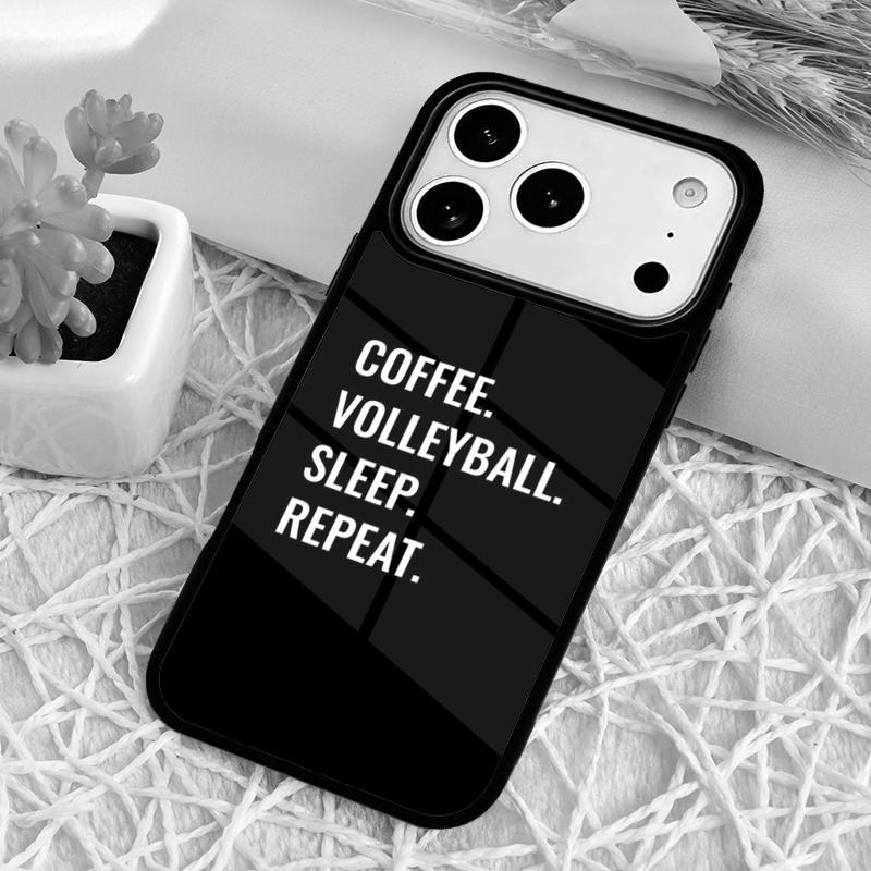 Volleyball Sports Shockproof Phone Case for iPhone 17 Air 16e 15 11 12 14 13 Pro Max Cover Coque