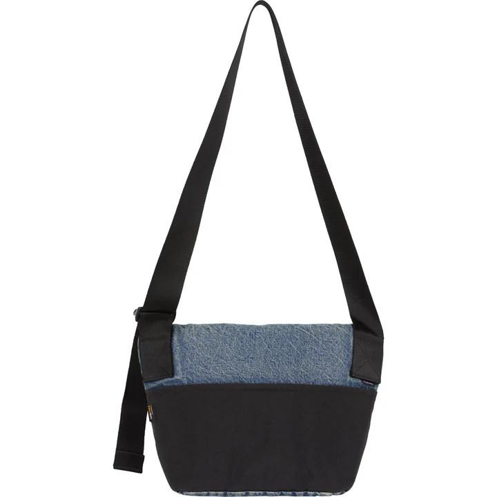 Supreme Denim Messenger Bag Washed Indigo